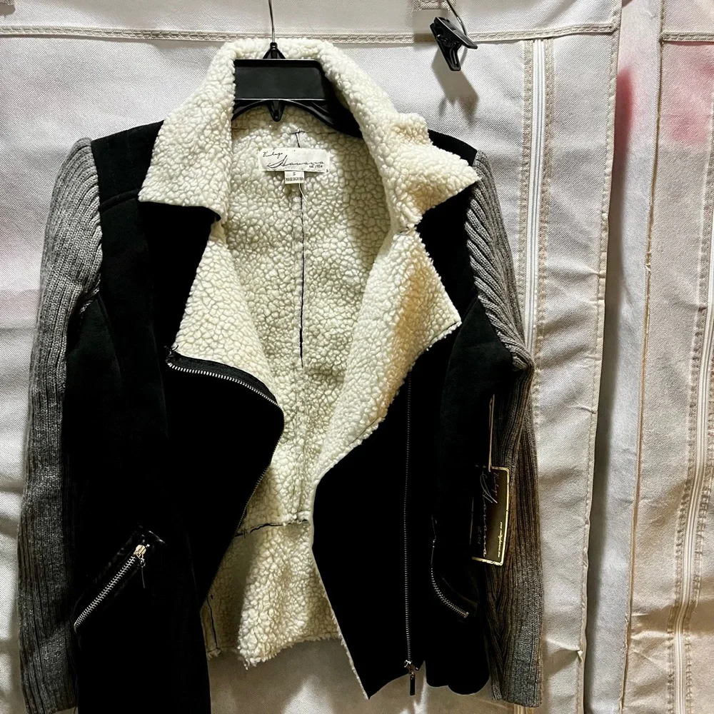 NWT Vintage Havana suede and Sherpa jacket - Picture 15 of 15